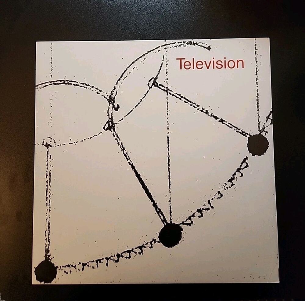 Television ORIGINAL 1992 Promotional Poster FLAT From ST Album On Capitol 12x12
